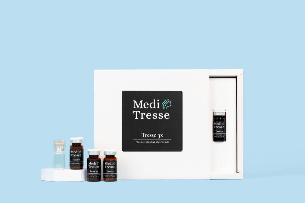 A photo of Medi Tresse's repair and growth bundle.