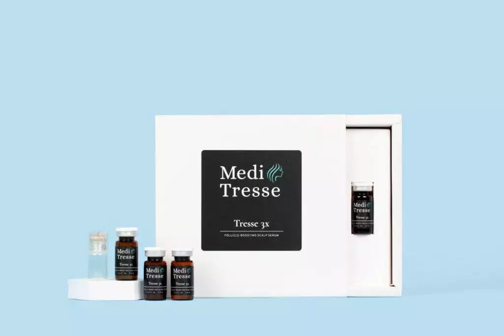 A photo of Medi Tresse's repair and growth bundle.